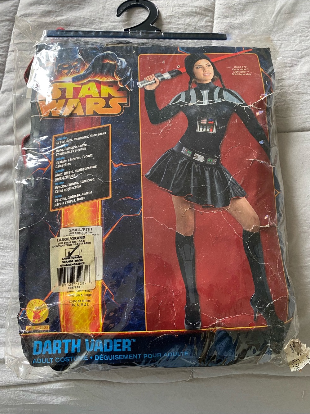 Star Wars Darth Vader Girls Black Costume Dress